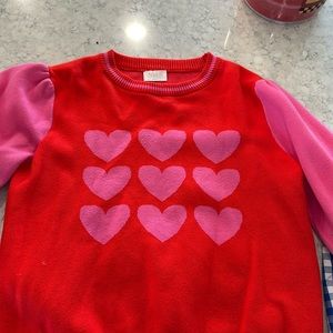 Heart sweater